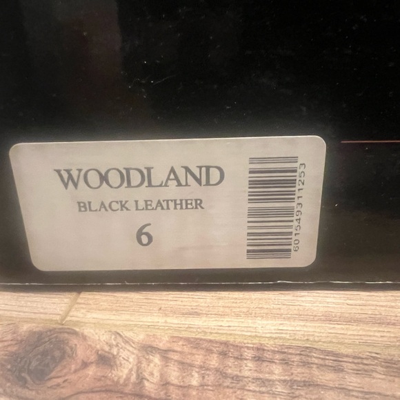 FREEBIRD woodland black leather cowgirl boots size 6 LIKE NEW - Picture 7 of 9